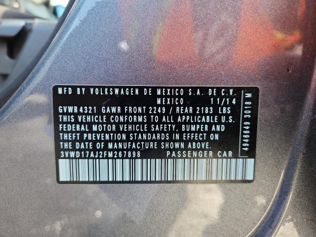 2015 VOLKSWAGEN JETTA SE - 3VWD17AJ2FM267898