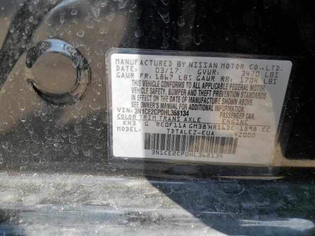 2017 NISSAN VERSA NOTE - 3N1CE2CP0HL368134