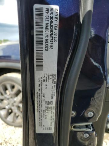 2021 JEEP COMPASS 80 3C4NJCEB2MT577166