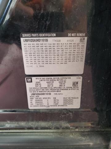 2017 BUICK ENVISION E LRBFXDSA0HD116109