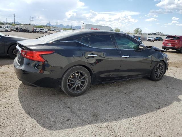 NISSAN MAXIMA 3.5 2017 black  gas 1N4AA6APXHC440615 photo #4