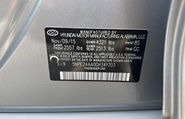 2016 HYUNDAI SONATA ECO - 5NPE24AA0GH341703