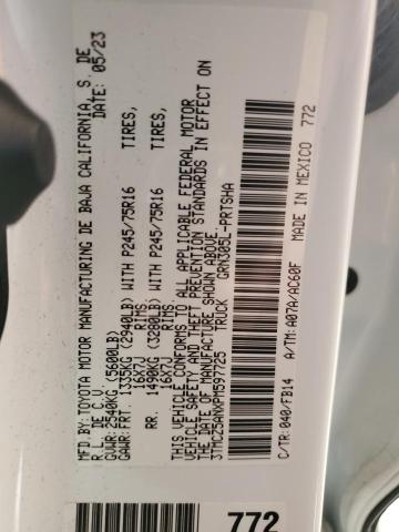 2023 TOYOTA TACOMA DOU 3TMCZ5ANXPM597725