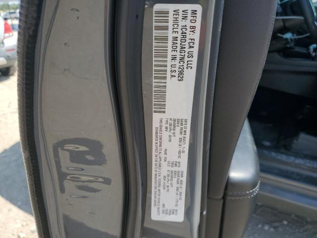 2022 DODGE DURANGO SXT 1C4RDJAG7NC129629