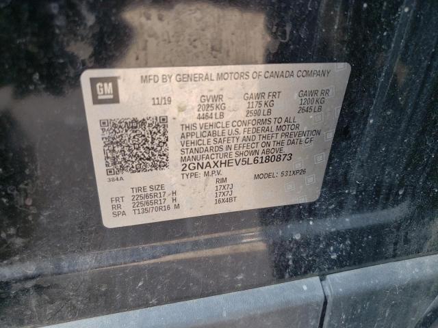 2020 CHEVROLET EQUINOX LS 2GNAXHEV5L6180873
