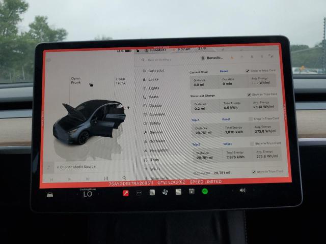 2024 TESLA MODEL Y 7SAYGDEE7RA269511