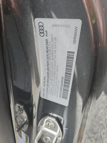2016 AUDI S5 PREMIUM WAUC4AFR2GA045245
