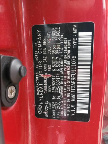 2015 HYUNDAI TUCSON GLS KM8JT3AF9FU111076