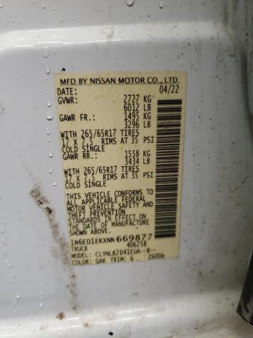 2022 NISSAN FRONTIER S 1N6ED1EKXNN669877