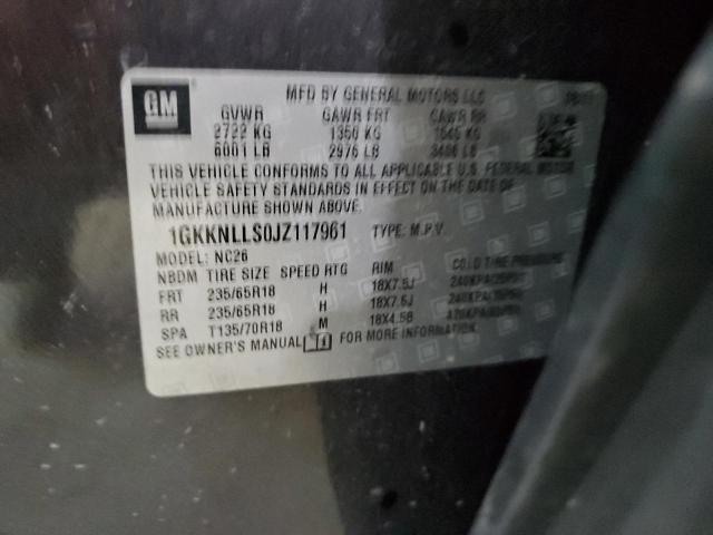 2018 GMC ACADIA SLE 1GKKNLLS0JZ117961