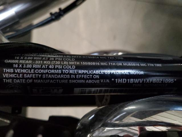 2015 HARLEY-DAVIDSON FLSTC HERI 1HD1BWV1XFB021095