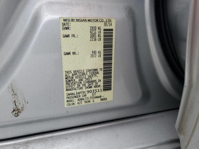 2014 NISSAN ALTIMA 2.5 - 1N4AL3AP7EC903511