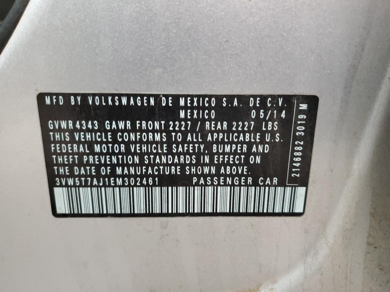 VOLKSWAGEN JETTA GLI