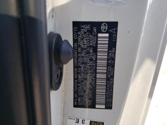 2016 TOYOTA SCION TC JTKJF5C71GJ014821