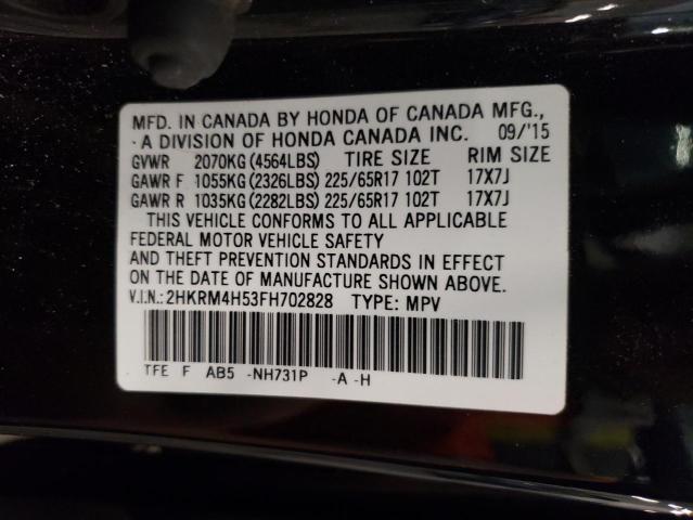 2015 HONDA CR-V EX 2HKRM4H53FH702828