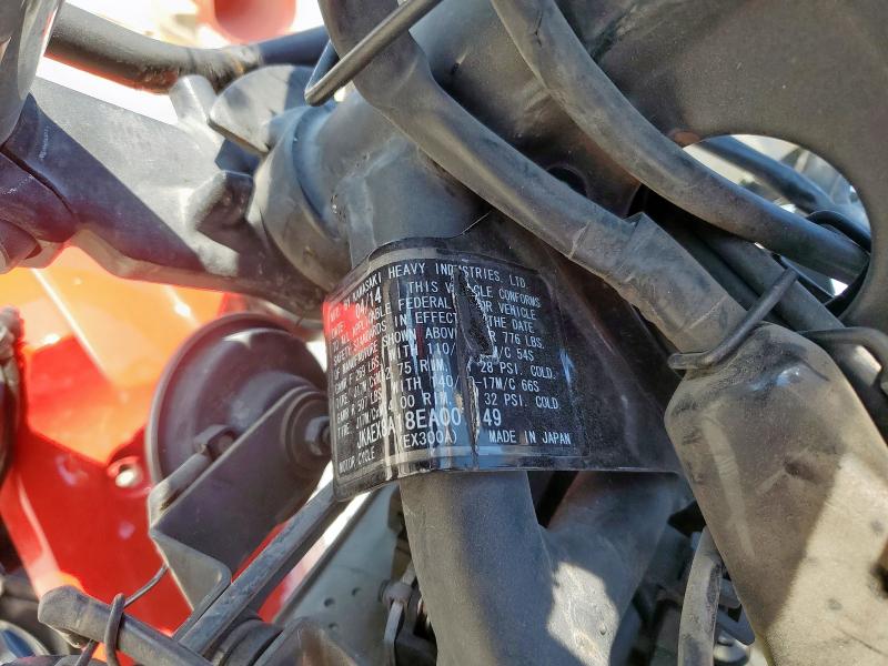 2014 KAWASAKI EX300 A JKAEX8A18EA007149
