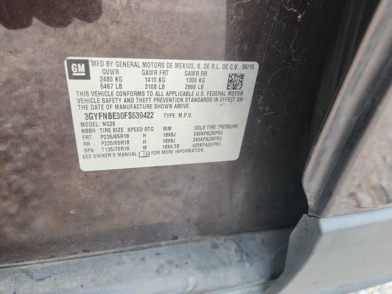 CADILLAC SRX LUXURY COLLECTION