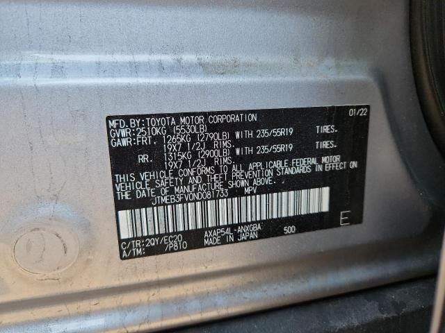 2022 TOYOTA RAV4 PRIME JTMEB3FV0ND081733