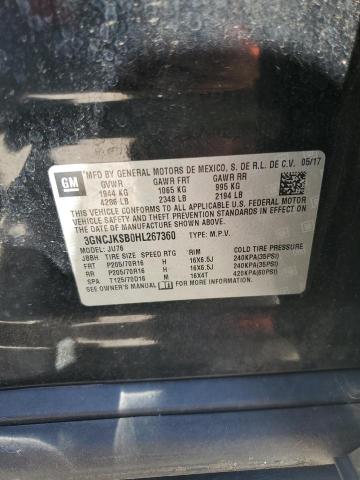 2017 CHEVROLET TRAX LS 3GNCJKSB0HL267360
