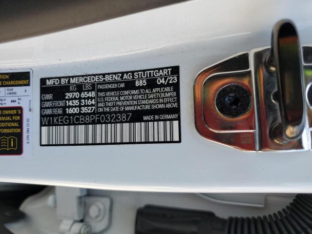 2023 MERCEDES-BENZ EQE SEDAN W1KEG1CB8PF032387