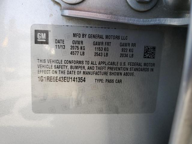 2014 CHEVROLET VOLT - 1G1RE6E43EU141354