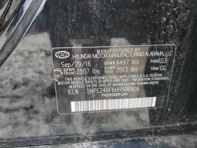 2017 HYUNDAI SONATA SE - 5NPE24AF6HH506926