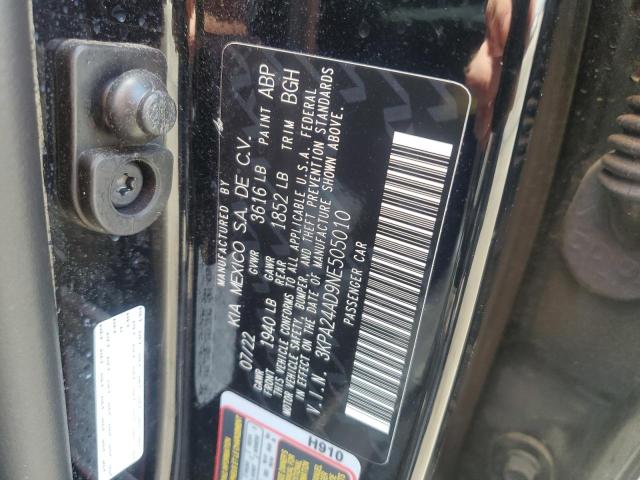 2022 KIA RIO LX 3KPA24AD9NE505010