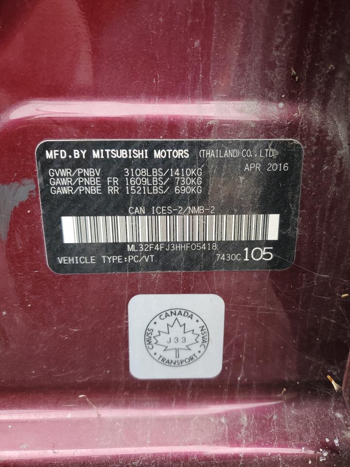 MITSUBISHI MIRAGE G4 SE