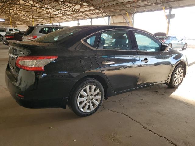 NISSAN SENTRA S 2014 black  gas 3N1AB7AP4EY274093 photo #4
