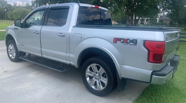 FORD F150 SUPER 2018 silver  diesel 1FTFW1E1XJFD49360 photo #4