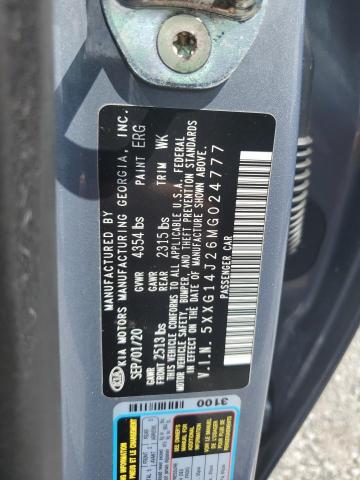 2021 KIA K5 LXS 5XXG14J26MG024777