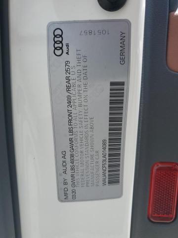 2020 AUDI A5 PREMIUM - WAUANCF53LA014089