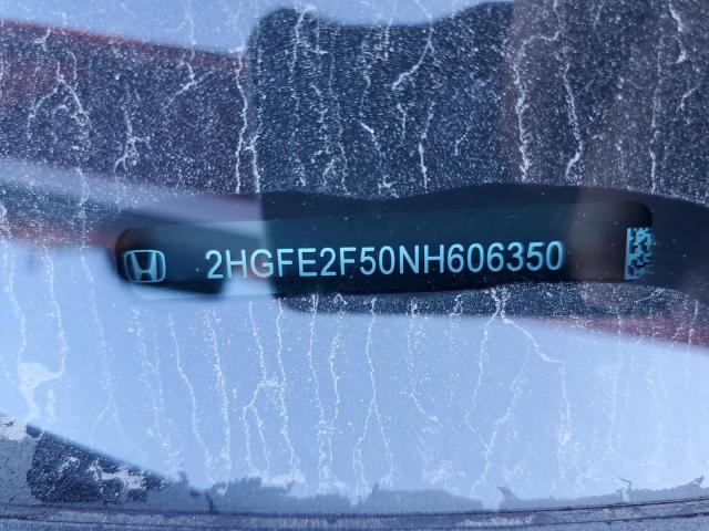 2022 HONDA CIVIC SPOR - 2HGFE2F50NH606350