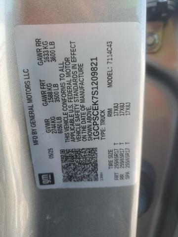 2025 CHEVROLET COLORADO L 1GCPSCEK7S1209821