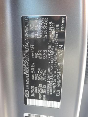 2024 HYUNDAI SANTA FE C 5NMP54GL9RH067894
