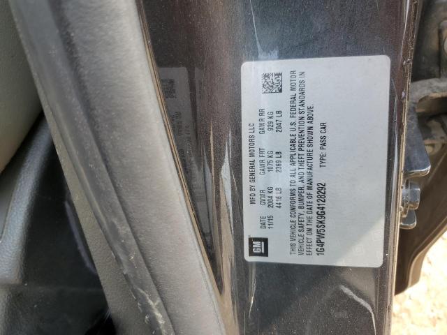 2016 BUICK VERANO SPO 1G4PW5SK9G4128292