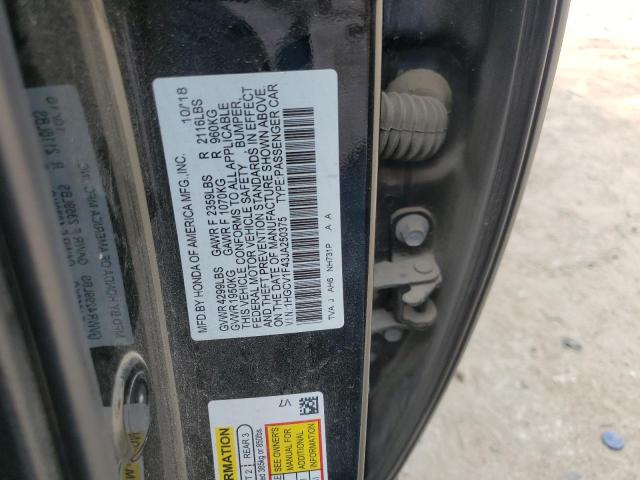 2018 HONDA ACCORD EX 1HGCV1F43JA250375