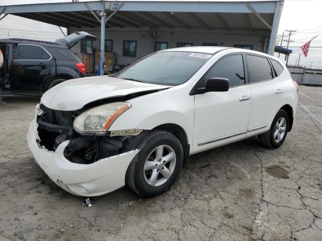 NISSAN ROGUE S 2012 white  gas JN8AS5MT8CW281101 photo #1