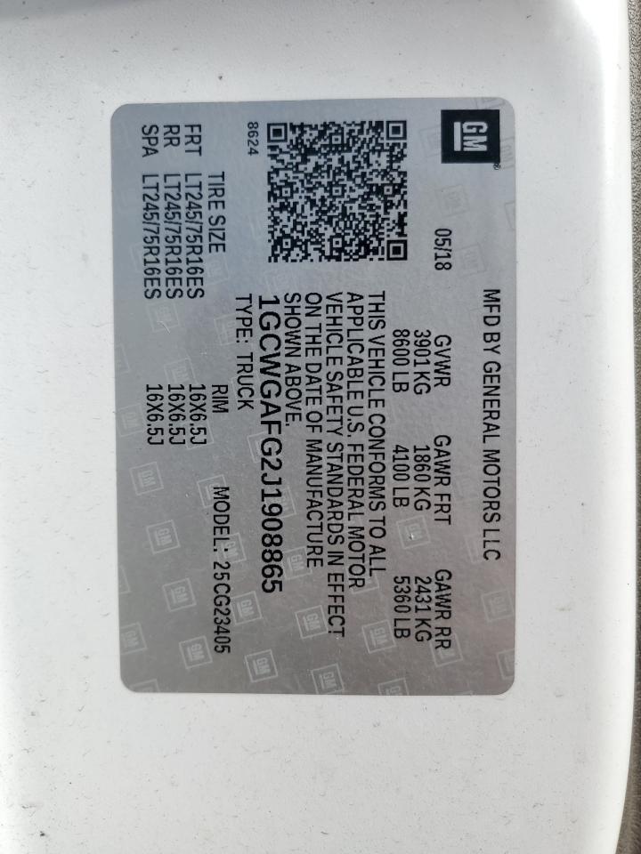 CHEVROLET EXPRESS G2500