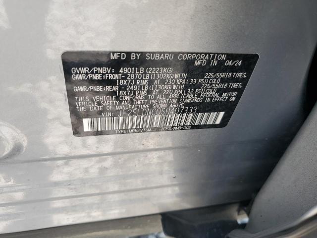 2025 SUBARU FORESTER L JF2SLDNC0SH407333