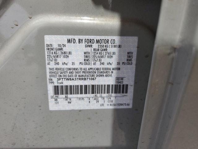 2024 FORD MAVERICK X - 3FTTW8A37RRB71067