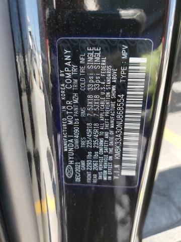 2022 HYUNDAI KONA N LIN KM8K33A30NU868554