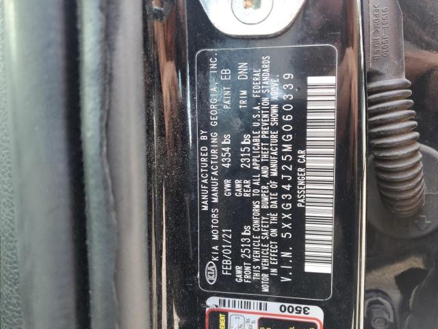 2021 KIA K5 EX 5XXG34J25MG060339