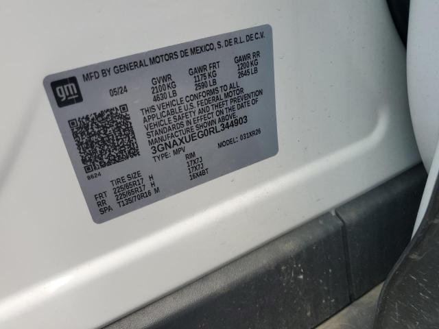 2024 CHEVROLET EQUINOX LT - 3GNAXUEG0RL344903