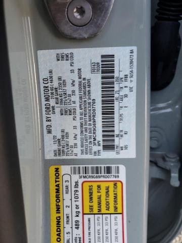 2023 FORD BRONCO SPO 3FMCR9G69PRD07769