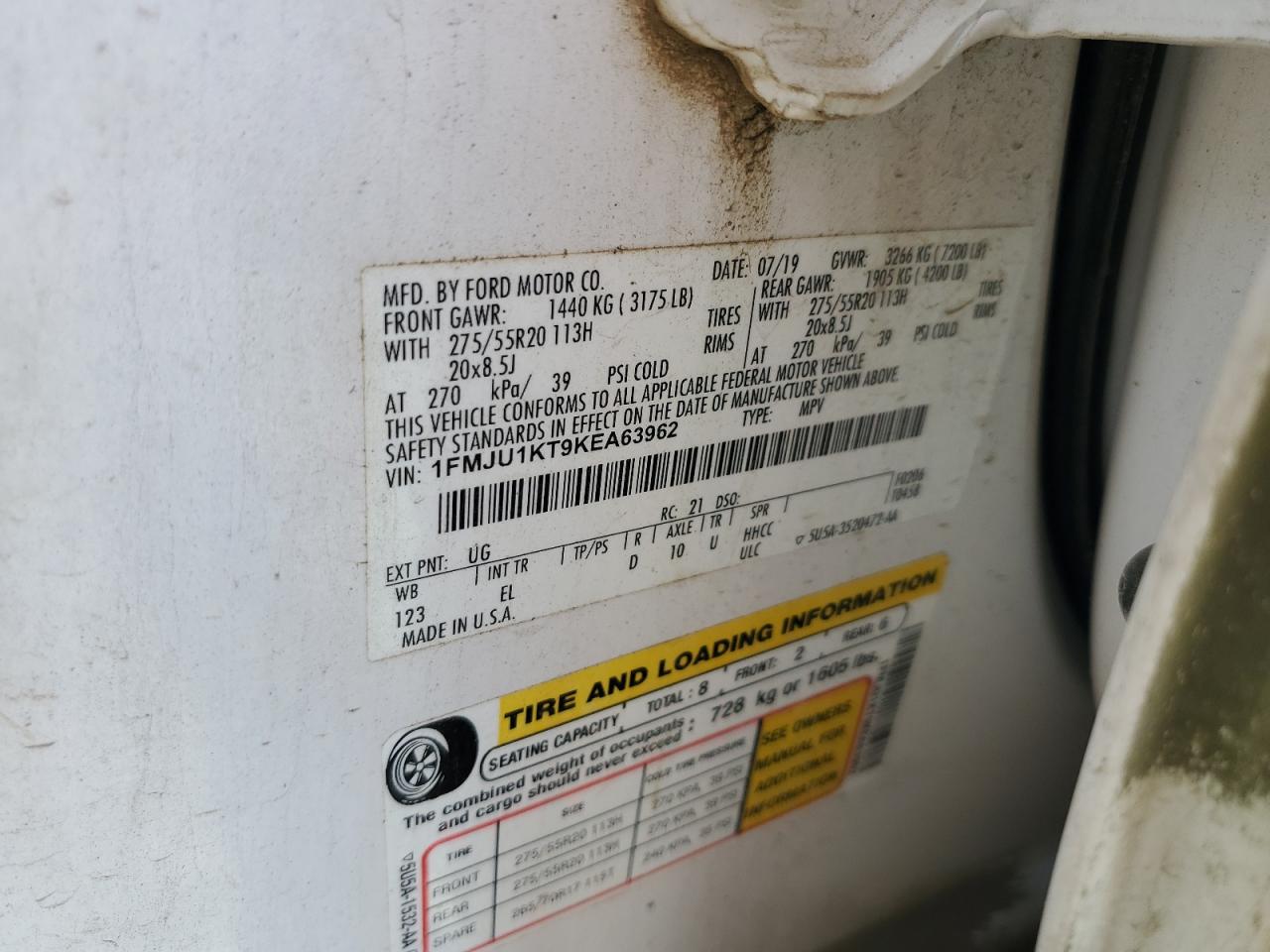 FORD EXPEDITION LIMITED