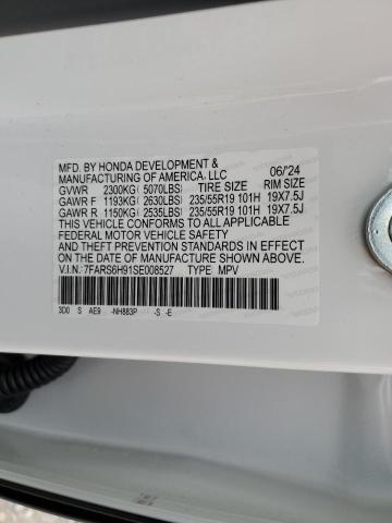 2025 HONDA CR-V SPORT TOURING 7FARS6H91SE008527