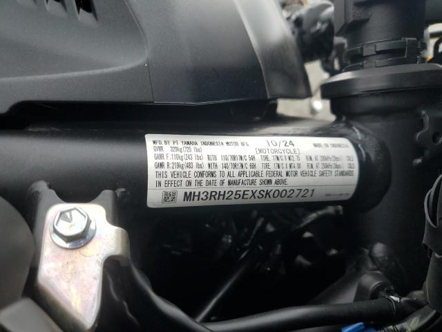 2025 YAMAHA YFZ320 A MH3RH25EXSK002721