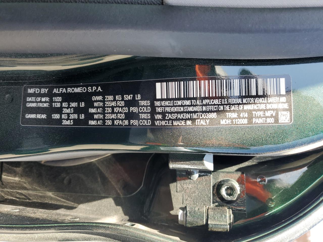 ALFA ROMEO STELVIO TI