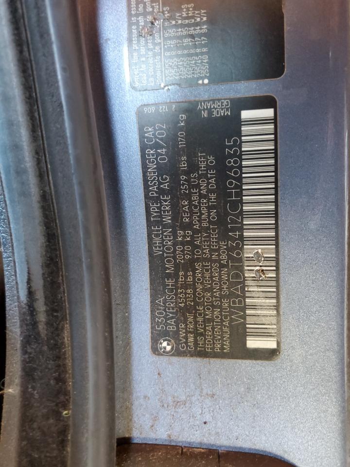 Lot #3247826226 2002 BMW 530 I AUTO